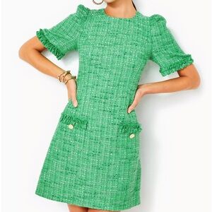 Lilly Pulitzer Ryner Boucle Tweed Shift Dress